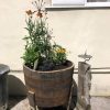Half Tub Planter Barrel With Legs
