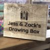 Personalised Wooden Memory / Keepsake Box (Large)